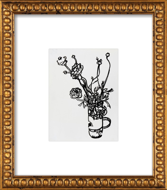 Flowers in a Salsa Jar | Artfully Walls