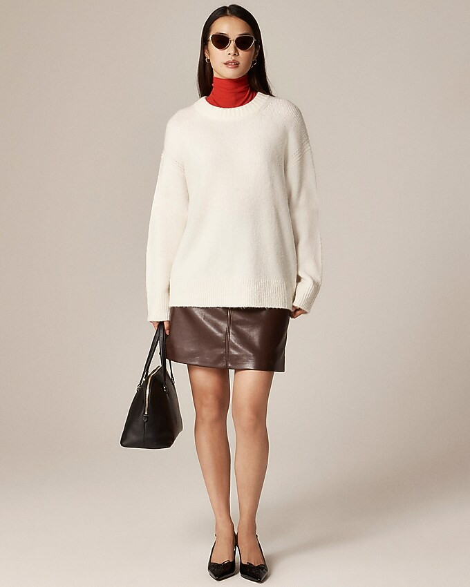 Relaxed crewneck pullover | J. Crew US