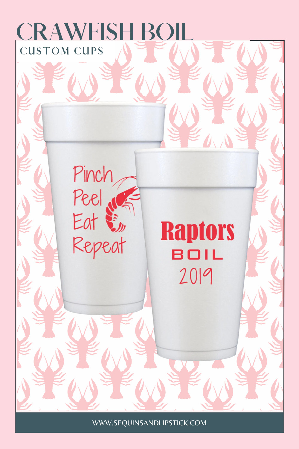 Host the ultimate crawfish boil with personalized party cups. Perfect for backyard boils, spring gatherings, and Southern celebrations, these custom cups are fun, functional, and full of flavor. 

 #LTKSeasonal