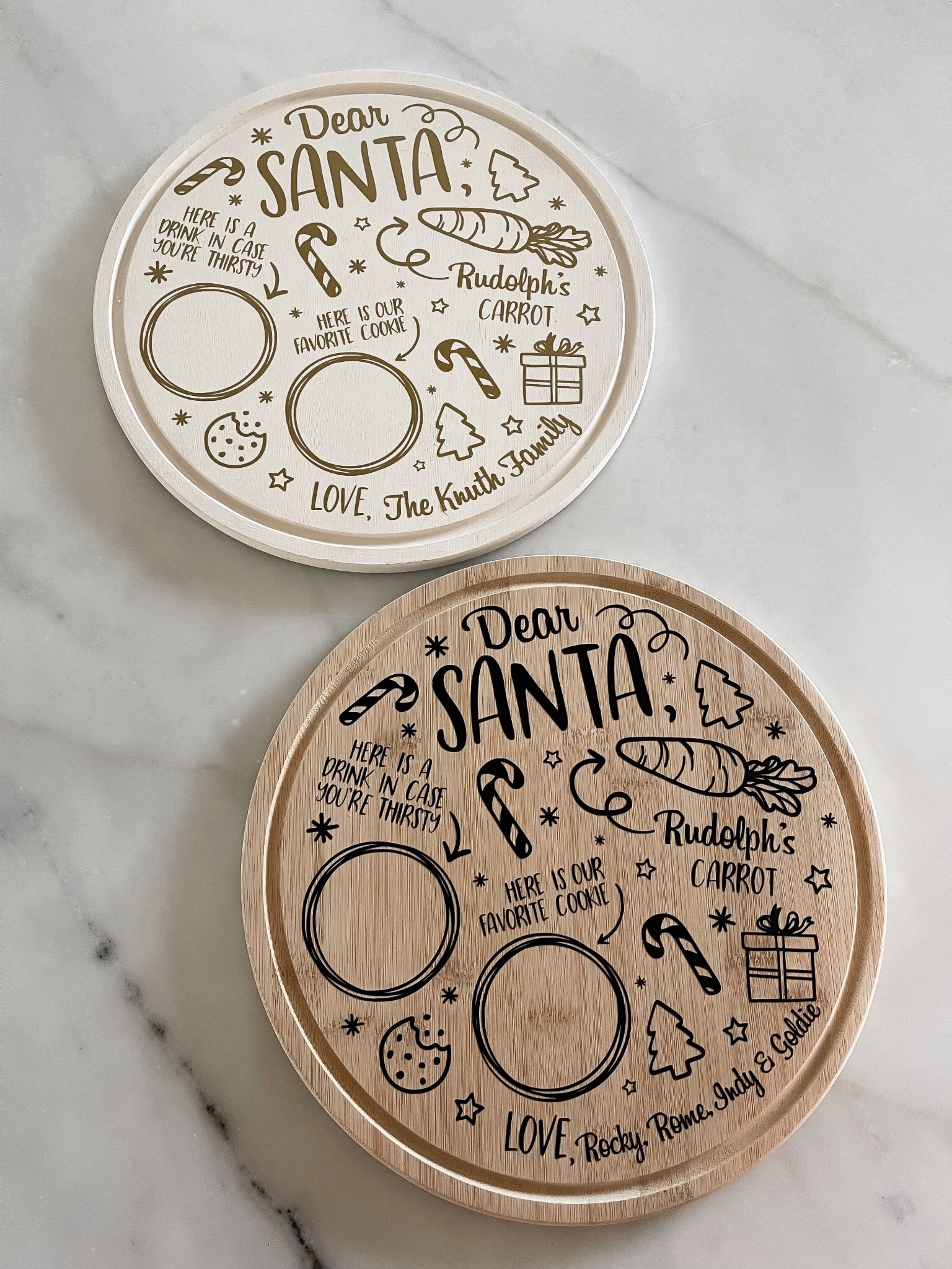 Santa cookie plate, Christmas cookie plate, Christmas tradition, Etsy find, personalized gift 

#LTKHoliday #LTKHome