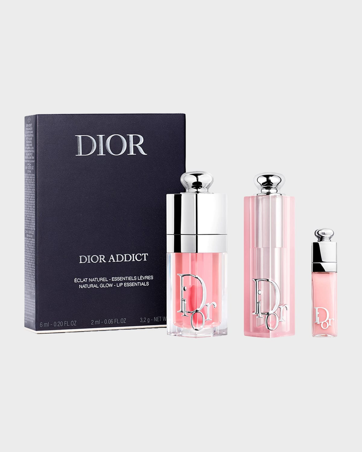Dior Addict Lip Essentials in 001 Pink | Neiman Marcus