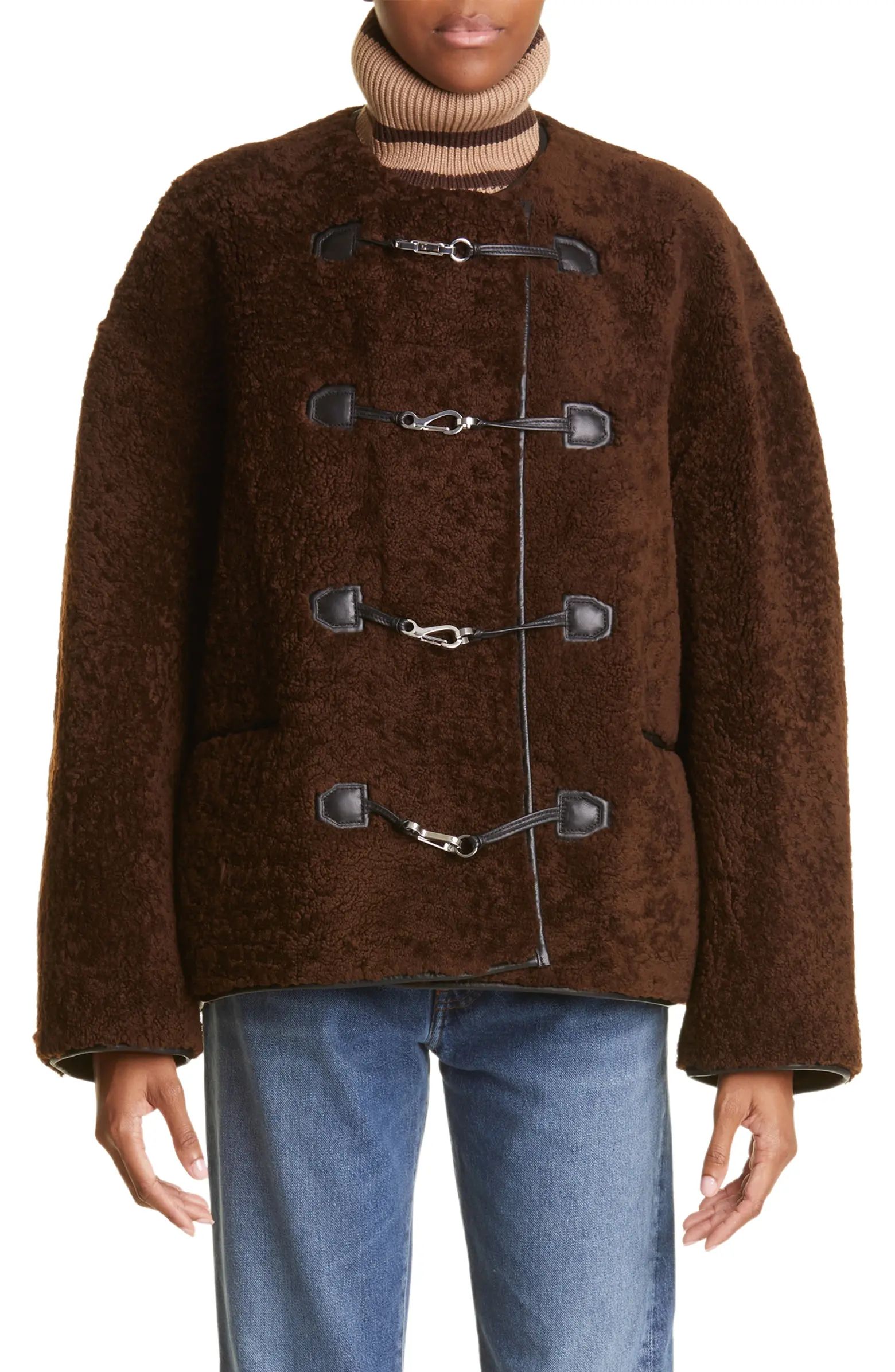 Teddy Genuine Shearling Jacket | Nordstrom