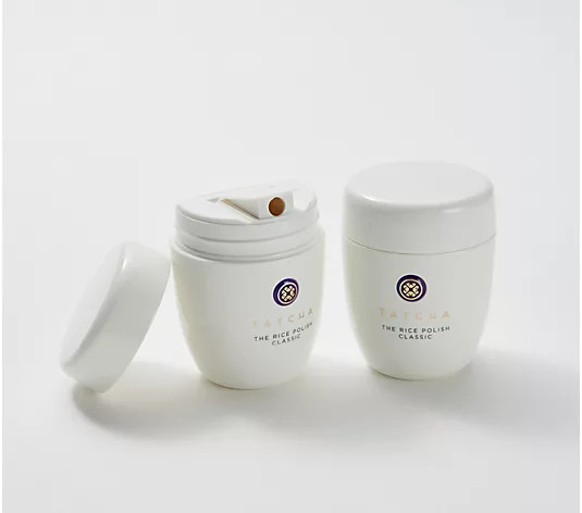 TATCHA The Rice Polish Foaming Enzyme Powder Duo | QVC