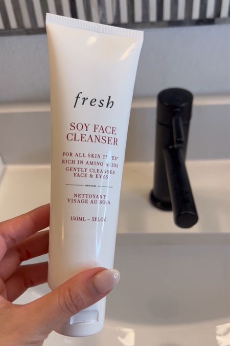 Soy face cleanser on sale for 30% off! Loved using this cleanser during maternity. Super gentle, removes all impurities, and leaves skin feeling tight and smooth.

#LTKbeauty #LTKstyletip #LTKsalealert