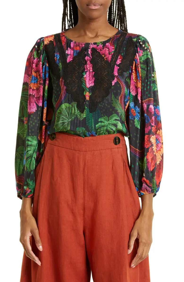 FARM Rio Blooming Garden Blouse | Nordstrom | Nordstrom