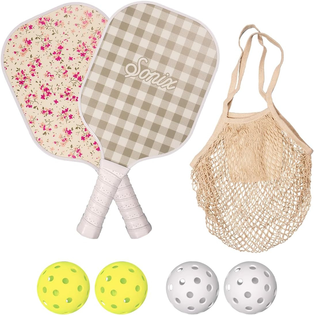 Sonix | USAPA Approved | Pickleball Paddles Set of 2 | Fiberglass Surface Pickleball Set with 2 R... | Amazon (US)