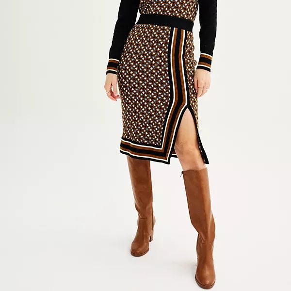 Women's Nine West Retro Sweater Skirt | Kohl's