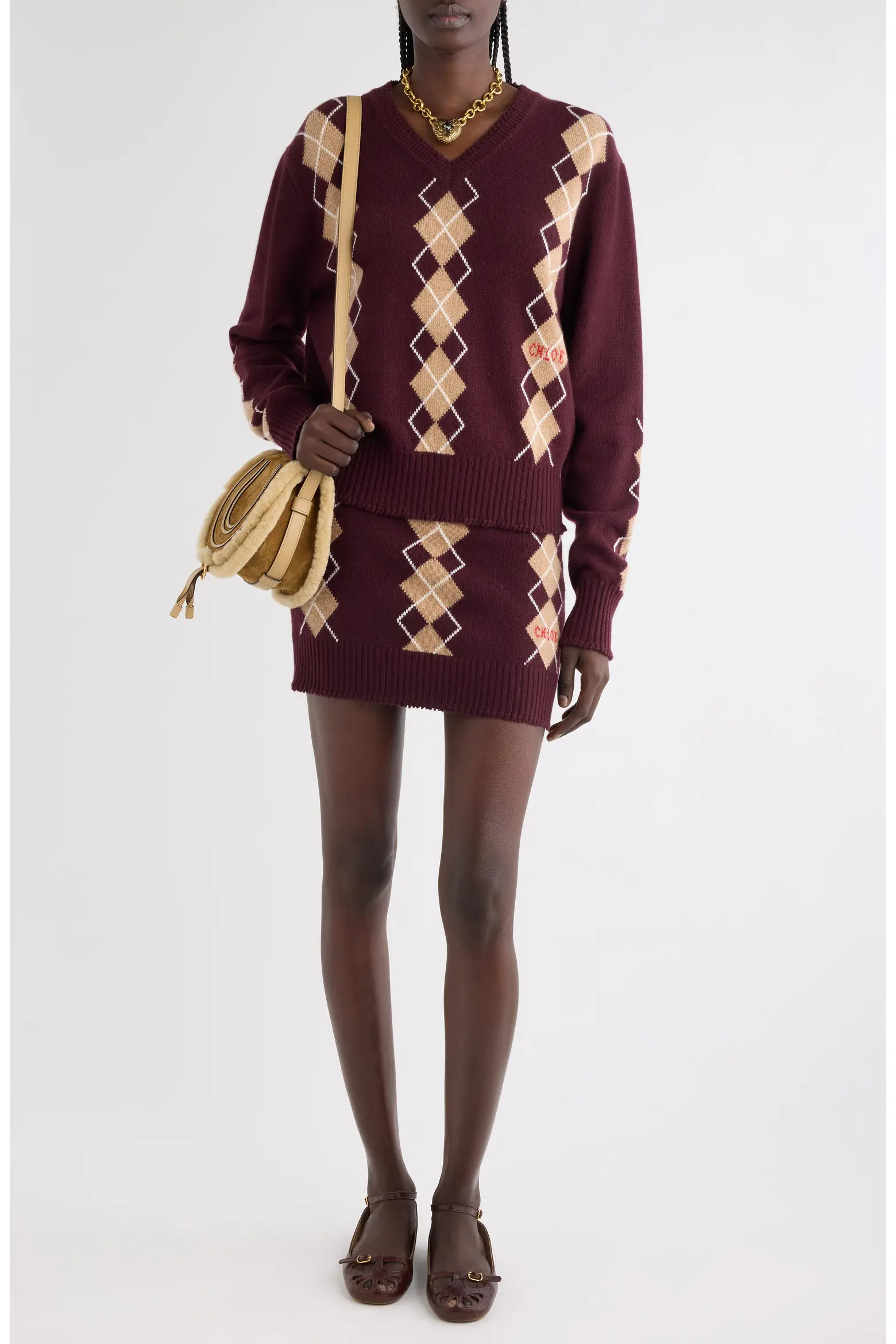 Argyle Wool & Cashmere Miniskirt (Women) | Nordstrom | Nordstrom