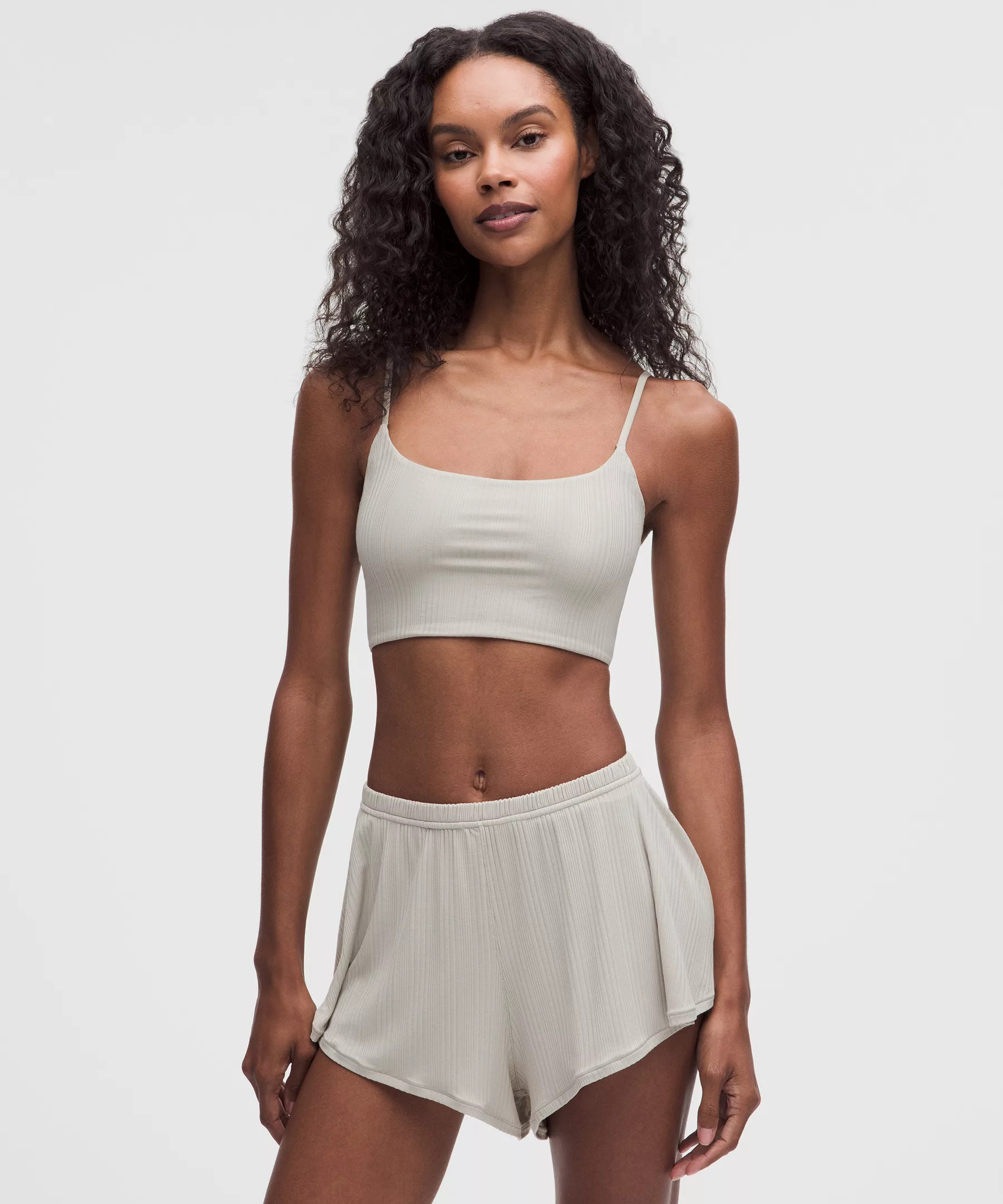 UnderEase Cami Strap Ribbed Longline Bralette A–C Cups | Lululemon (US)