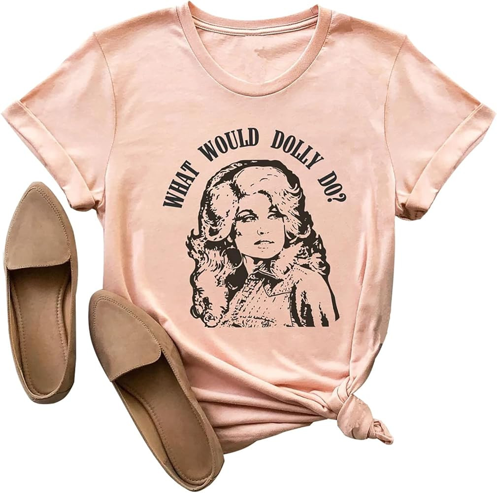 Music Concert T Shirt for Women What Would Do Tshirt Vintage Band Music Nashville T-Shirt Music F... | Amazon (US)