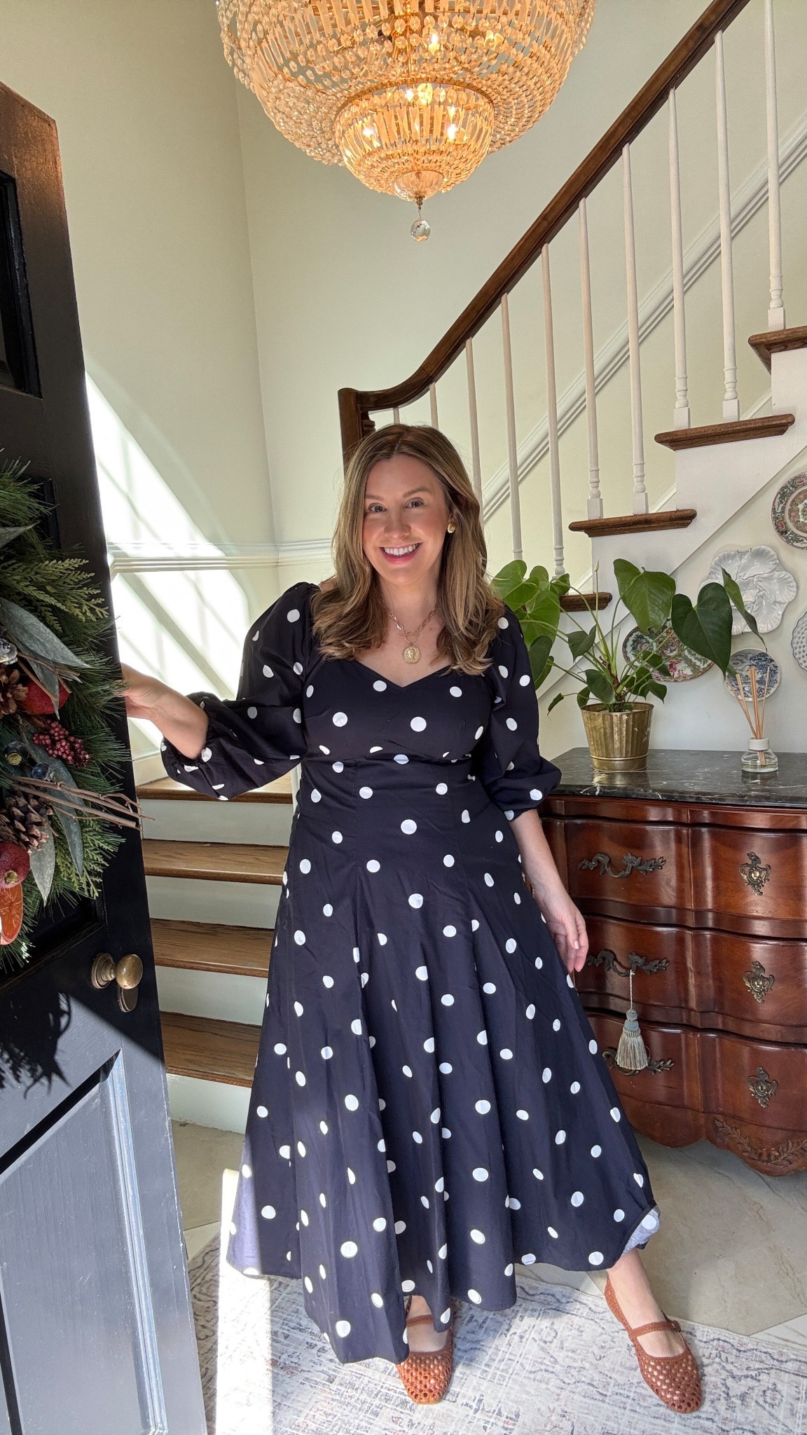 Polka dot dress, TTS
Easter outfit, dress, spring, classic style 

#LTKValentine #LTKMidsize