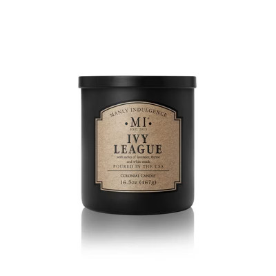 16.5oz Jar Candle Classic Collection Ivy League - Manly Indulgence | Target