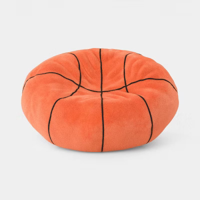 Basketball Plush Sport Kids' Bean Bag Chair - Pillowfort™ | Target