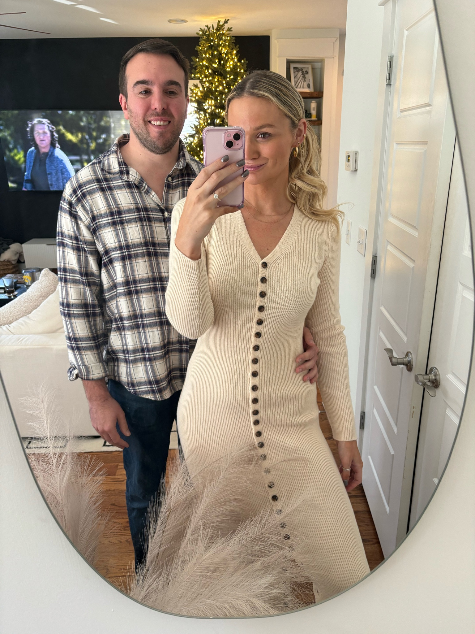 The comfiest and most flattering sweater dress🤍

#LTKstyletip