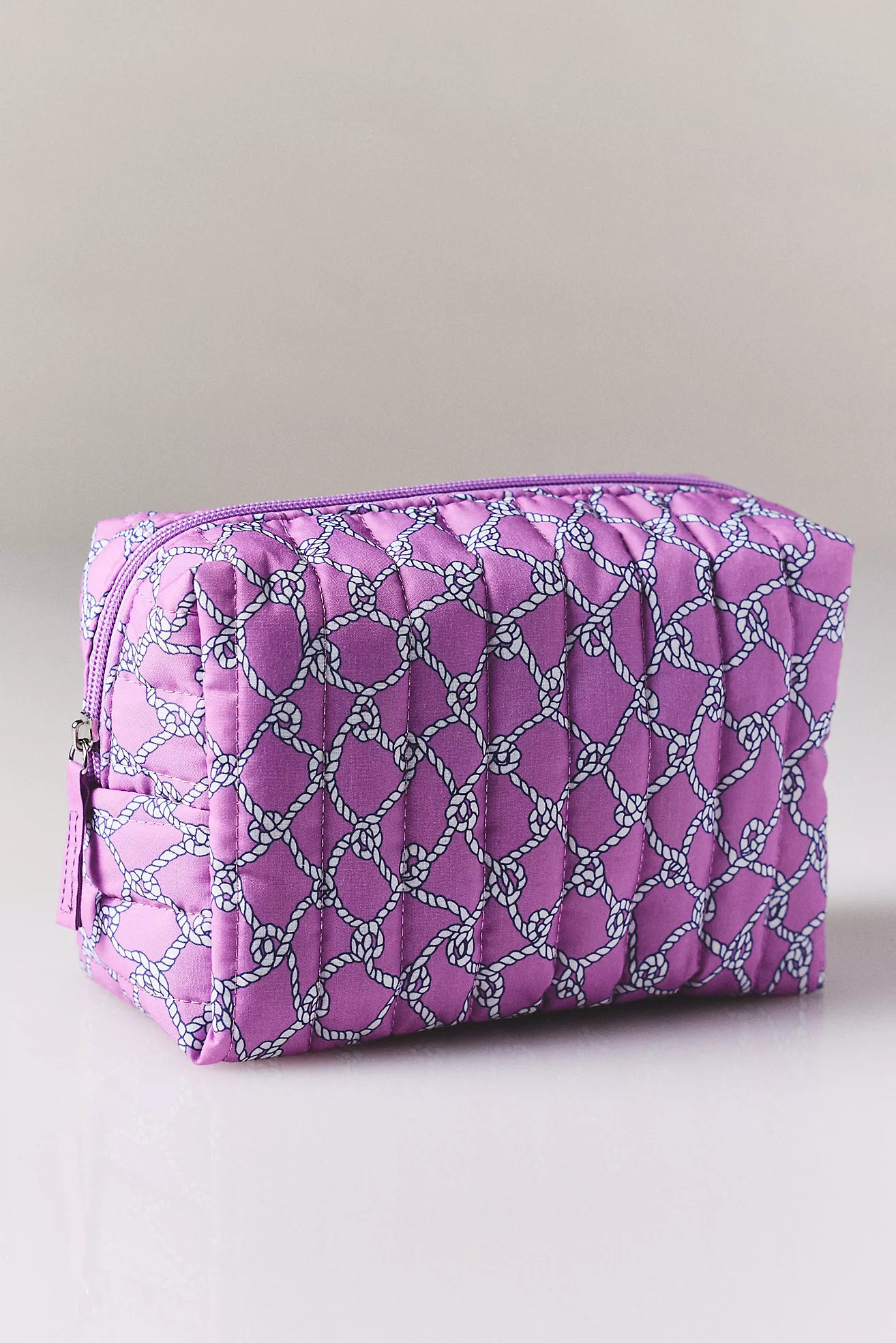 Printed Quilted Cosmetic Bag | Anthropologie (US)
