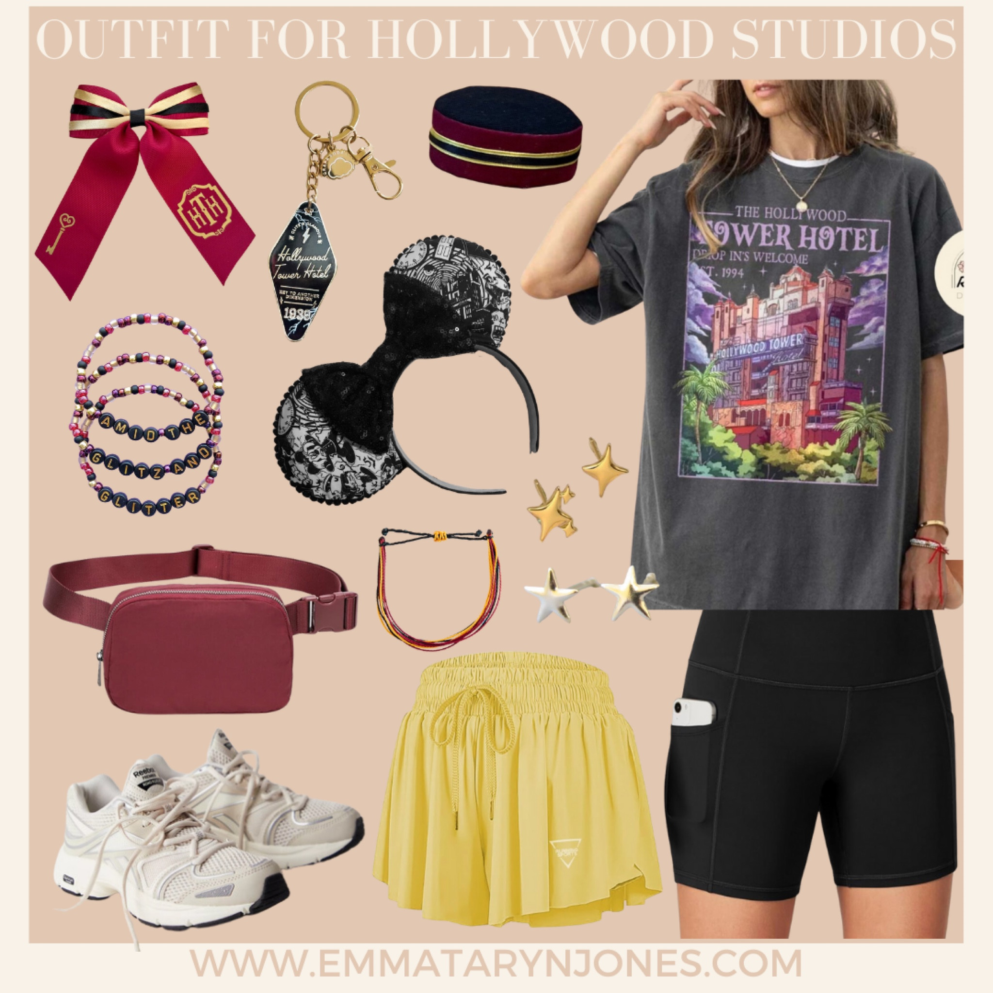 Outfit idea for Hollywood studios 
/ tower of terror / Disney world outfit idea / ootd Disney / Disney style 

#LTKFindsUnder50 #LTKMidsize #LTKTravel
