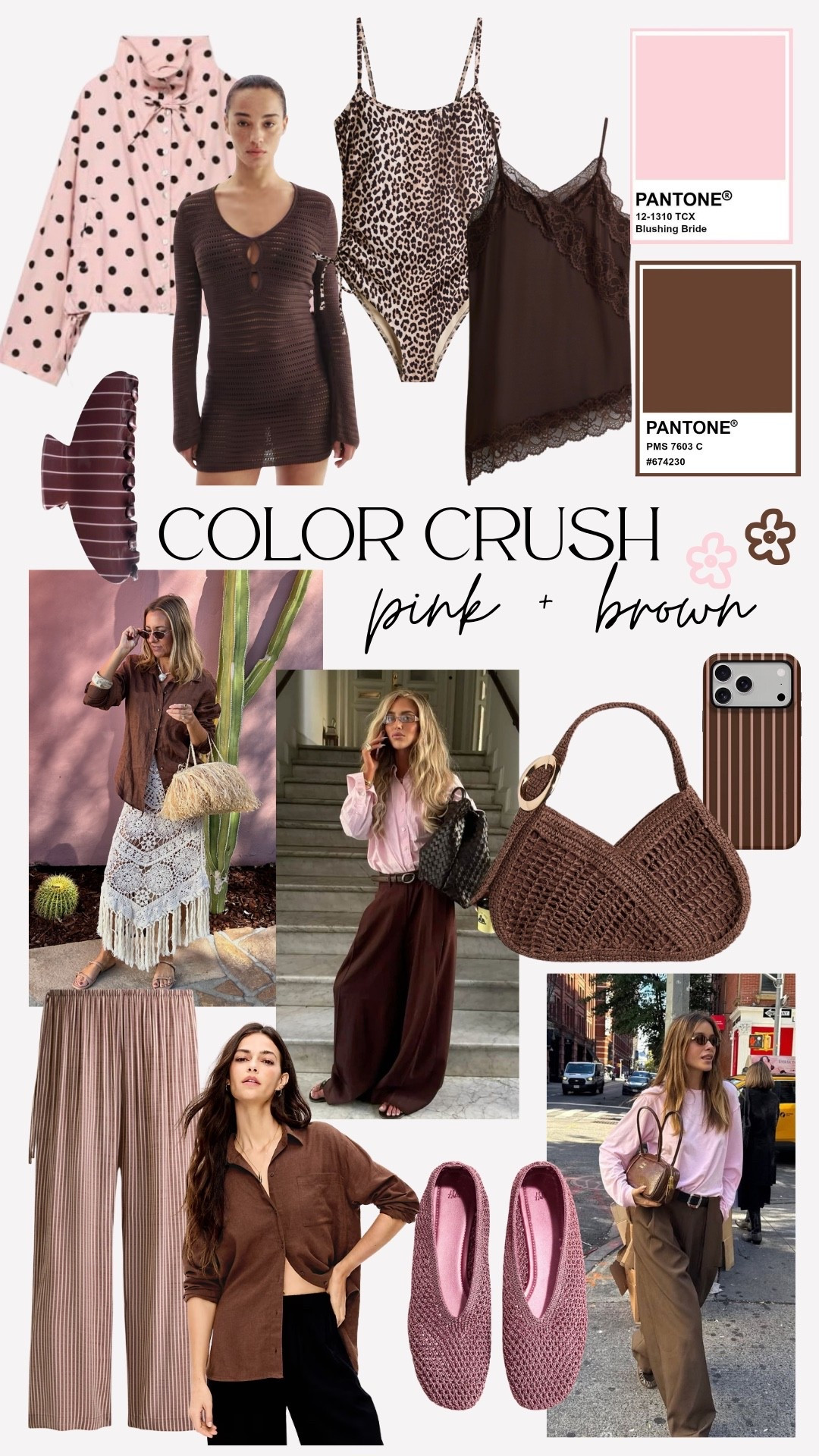 Pink + brown

#LTKSaleAlert #LTKootd
