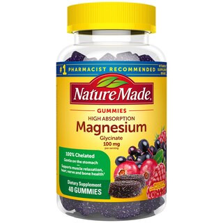 Nature Made High Absorption Magnesium Glycinate for Bone & Heart Support, Magnesium Gummies, 40 C... | CVS Health
