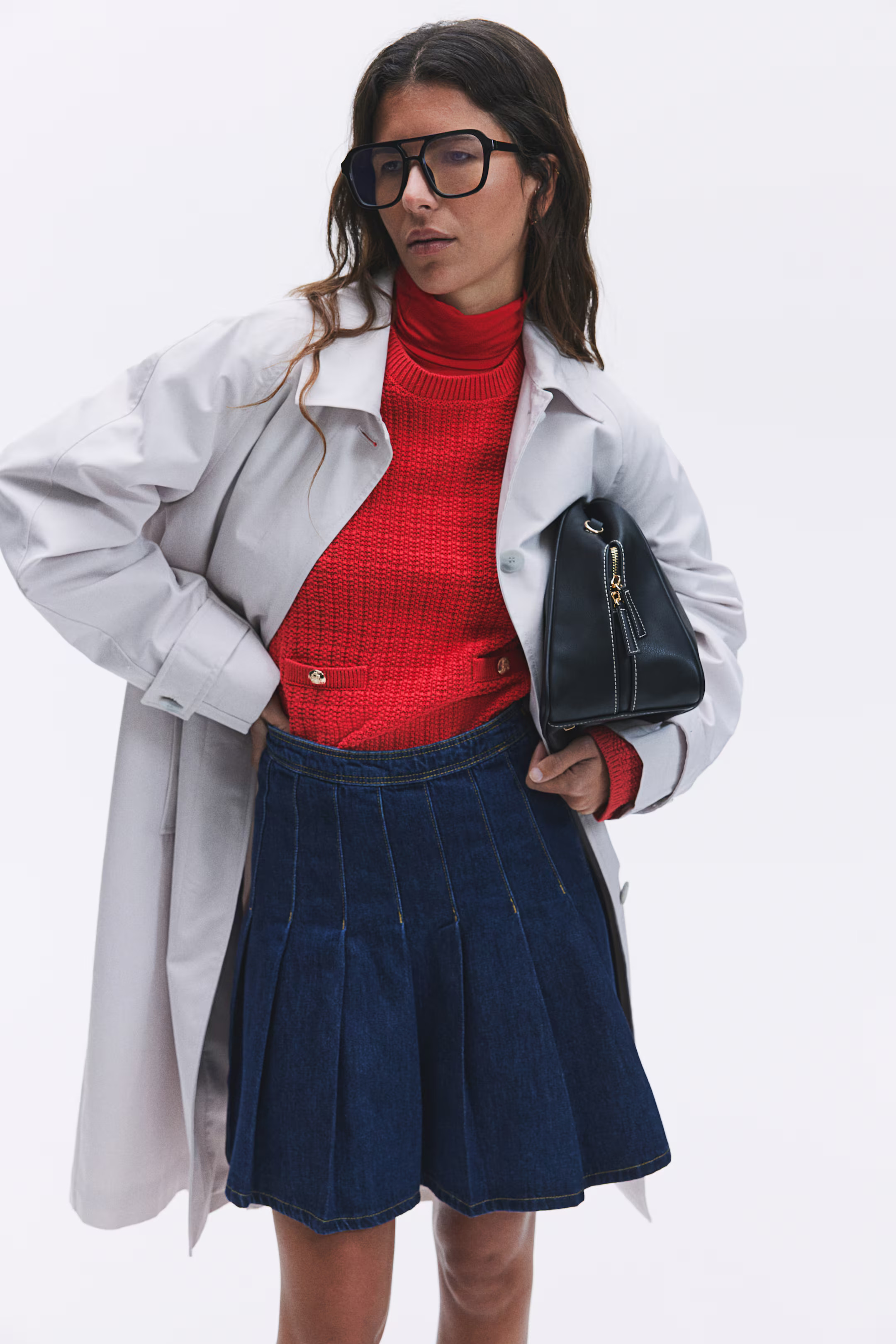 Moss-Knit Sweater - Red - Ladies | H&M US | H&M (US + CA)