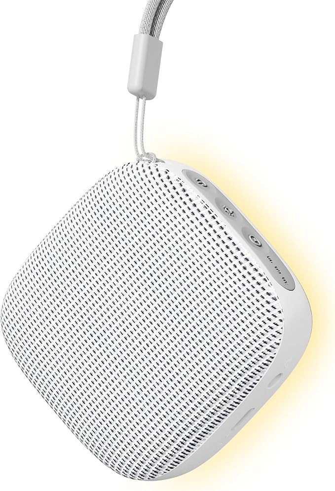 Portable Sound Machine for Travel, White Noise for Sleep with Night Light | Headphone Jack, 52-Ho... | Amazon (US)