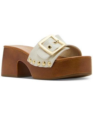Woodlandd Platform Block-Heel Sandals | Macy's