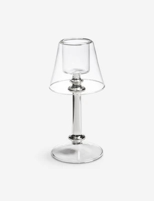 Piper Tea Light Candle Holder, Silver | Lulu and Georgia 