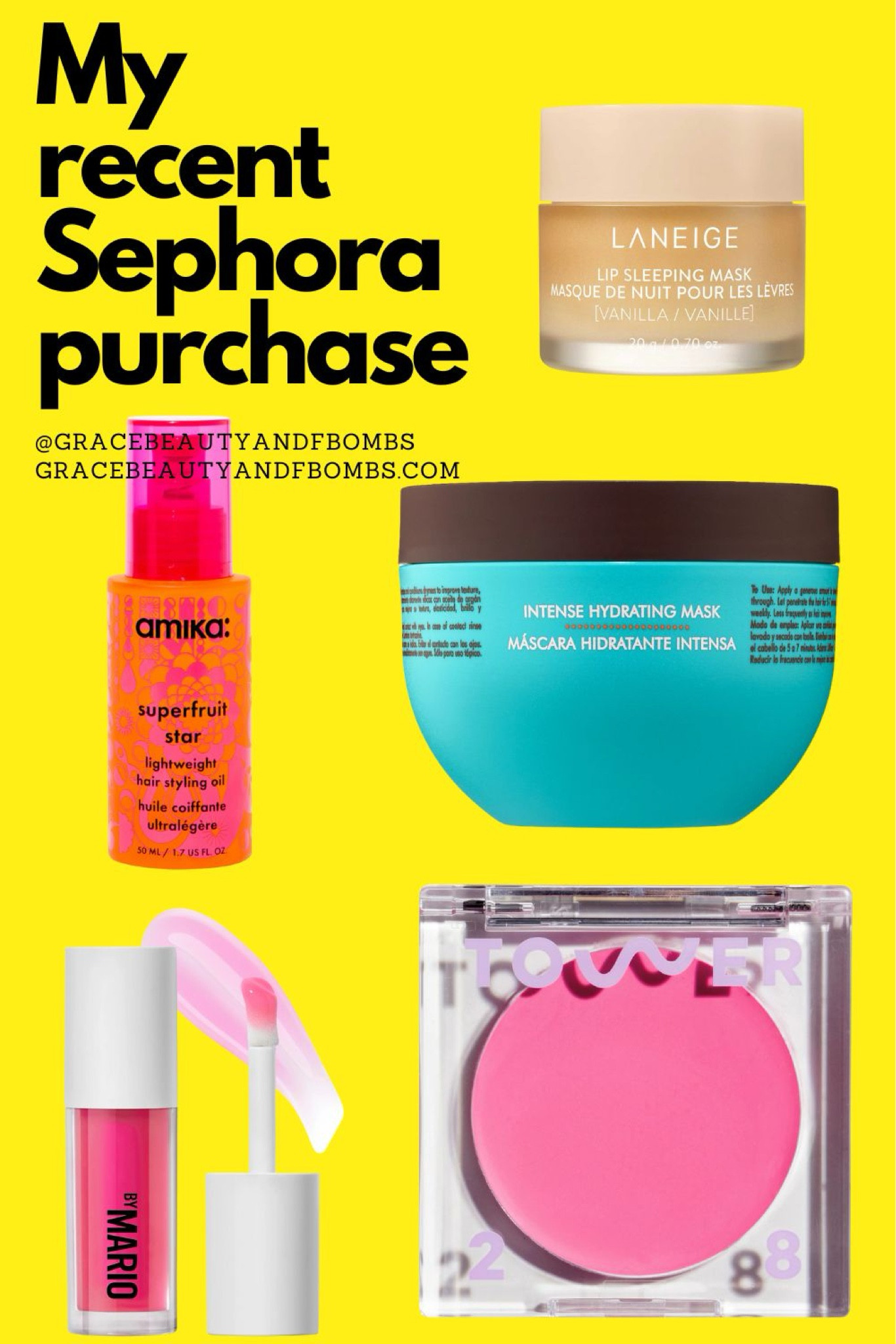 What I just got at Sephora! 
#sephora #sephorahaul #gradebeautyandfbombs