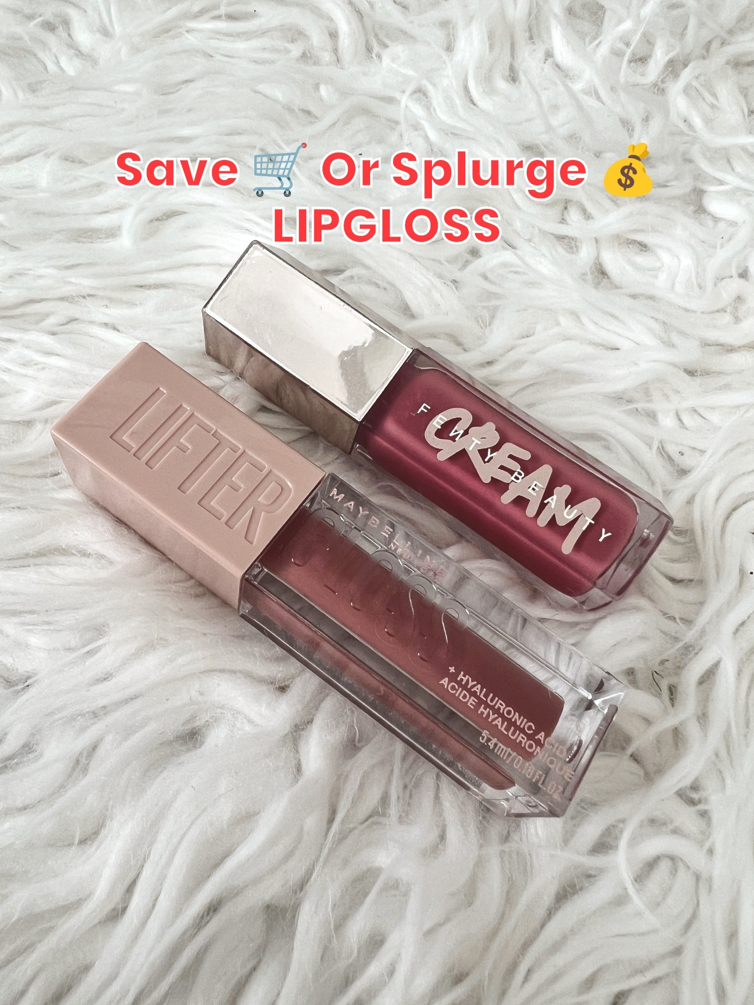 The Maybelline lifter glosses are an excellent dupe for the Fenty Beauty Gloss bombs lipglosses.

#LTKdayinmylife #LTKgrwm #LTKSaleAlert