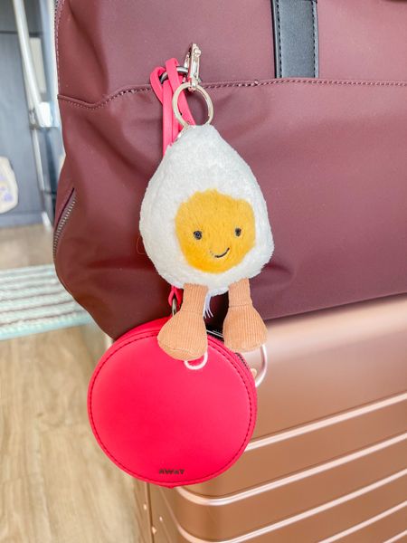Cutest bag charm accessory ever! Going on a trip soon and paired my travel bag with the most adorable jellycat keychain! Under $25 and makes a great gift too! 

#LTKfindsunder50 #LTKbaby #LTKhome