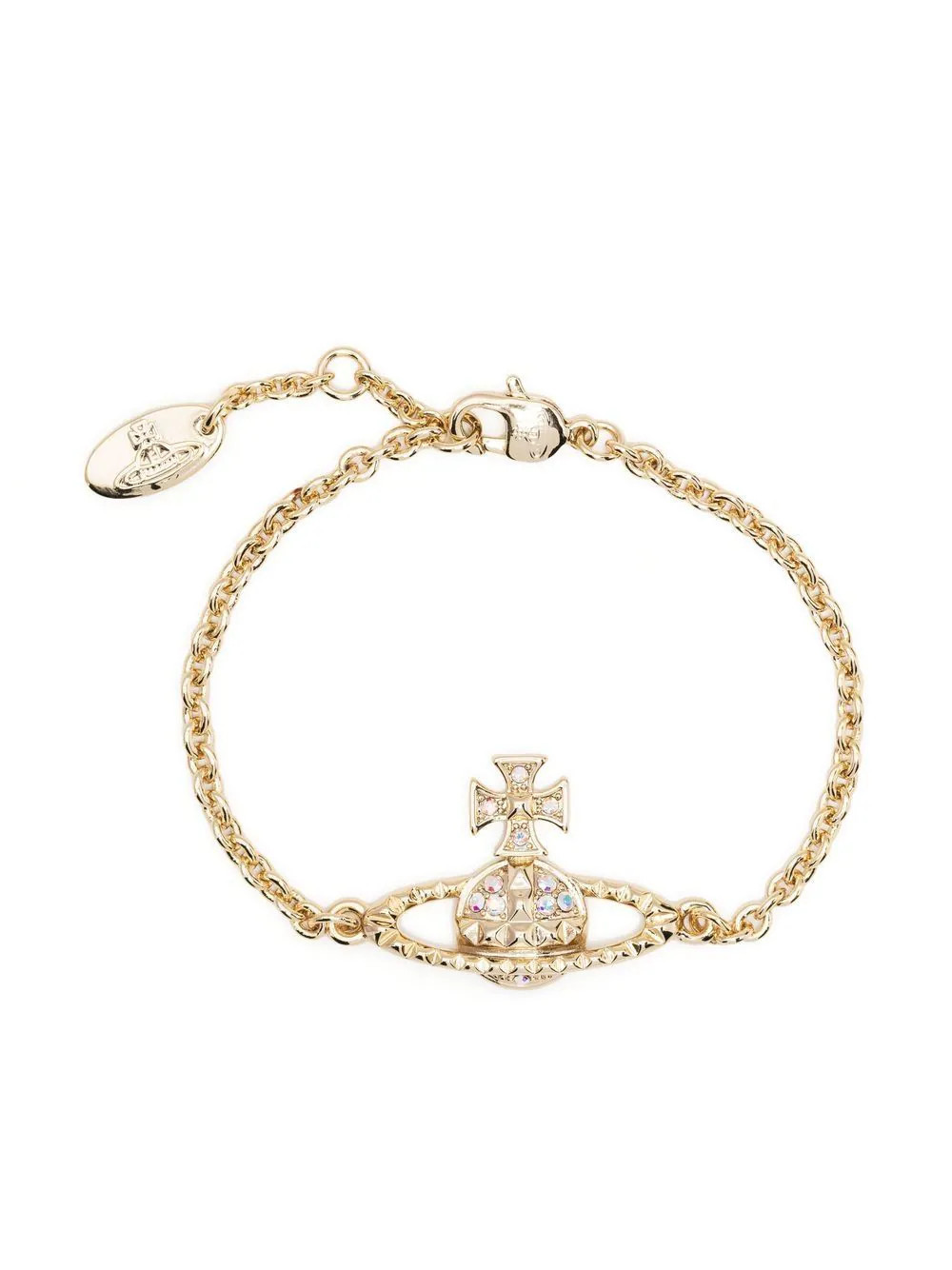 Vivienne Westwood Mayfair Bas Relief Pendant Bracelet - Farfetch | Farfetch Global