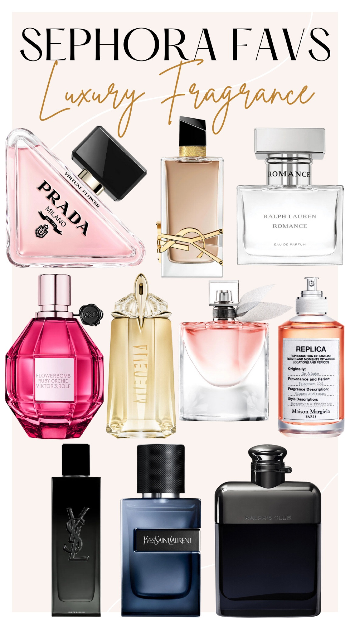 My favorite luxury fragrances that are available at Sephora! 🤍 

If you’re stuck for Valentines gifts - I think fragrance is always a nice choice!

#LTKBeauty #LTKOver40 #LTKGiftGuide