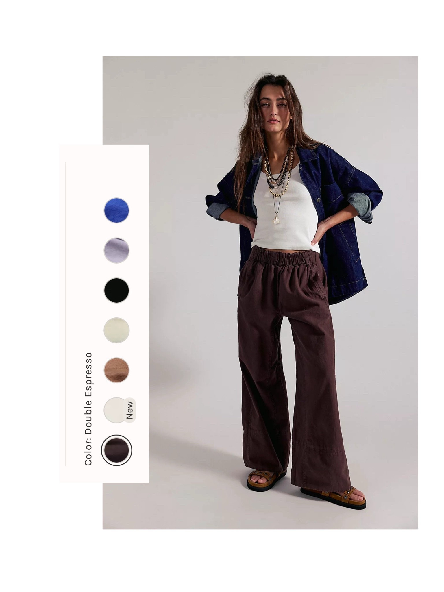 I love these pants for every day casual or even to dress up a bit. They come in a lot of different colors.. 