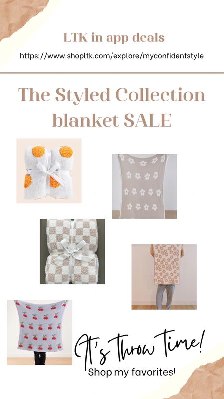 The Styled Collections coziest blankets are on SALE now! Like 40% off! These blankets are the perfect addition to any room and now they have new designs for kids as well! We’re talking oranges, cherries and lemons to name a few.

#throwblankets #warmblanket #cozyblanket #childrensblanket #homeupgrades #livingroomthrow

#LTKSpringSale #LTKhome #LTKsalealert