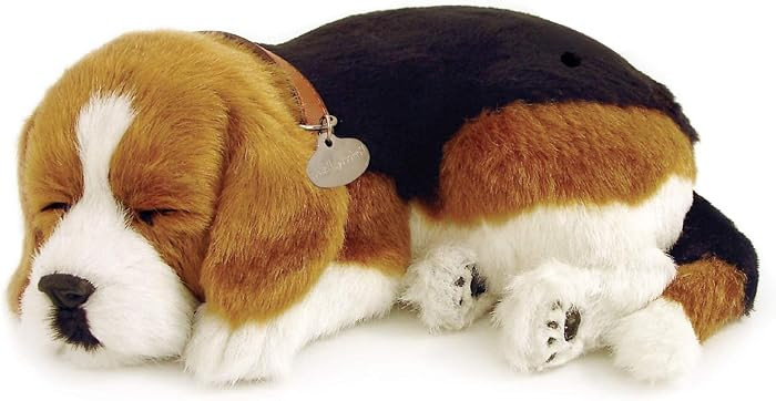 Perfect Petzzz Original Petzzz Beagle, Realistic, Lifelike Stuffed Interactive Pet Toy, Companion Pet Dog with 100% Handcrafted Synthetic Fur | Amazon (US)