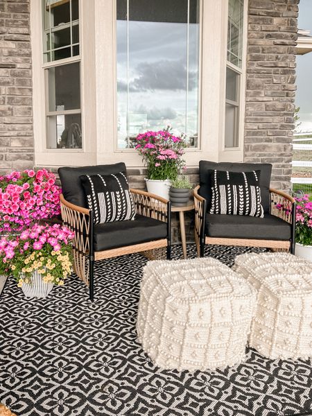 These outdoor chairs from Walmart are back in stock!! And on sale right now  

#LTKSeasonal #LTKsalealert