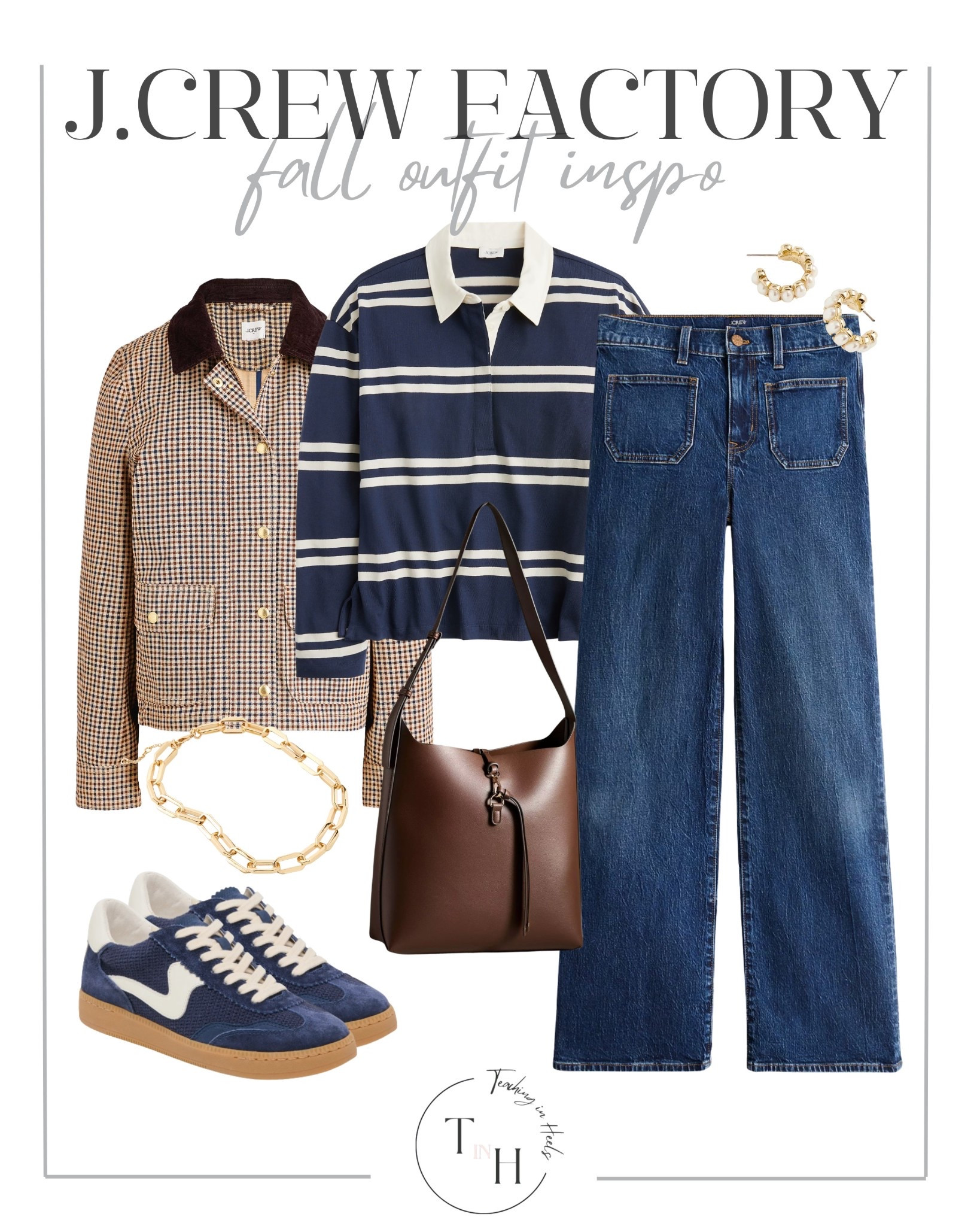 J.Crew Factory Fall Outfit Idea

Chunky knit sweater
Plaid scarf
Leather boots
Wool coat
Corduroy pants
Turtleneck dress
Oversized blazer
Denim jacket
Cashmere cardigan
Faux leather leggings

#LTKSaleAlert #LTKStyleTip #LTKSeasonal