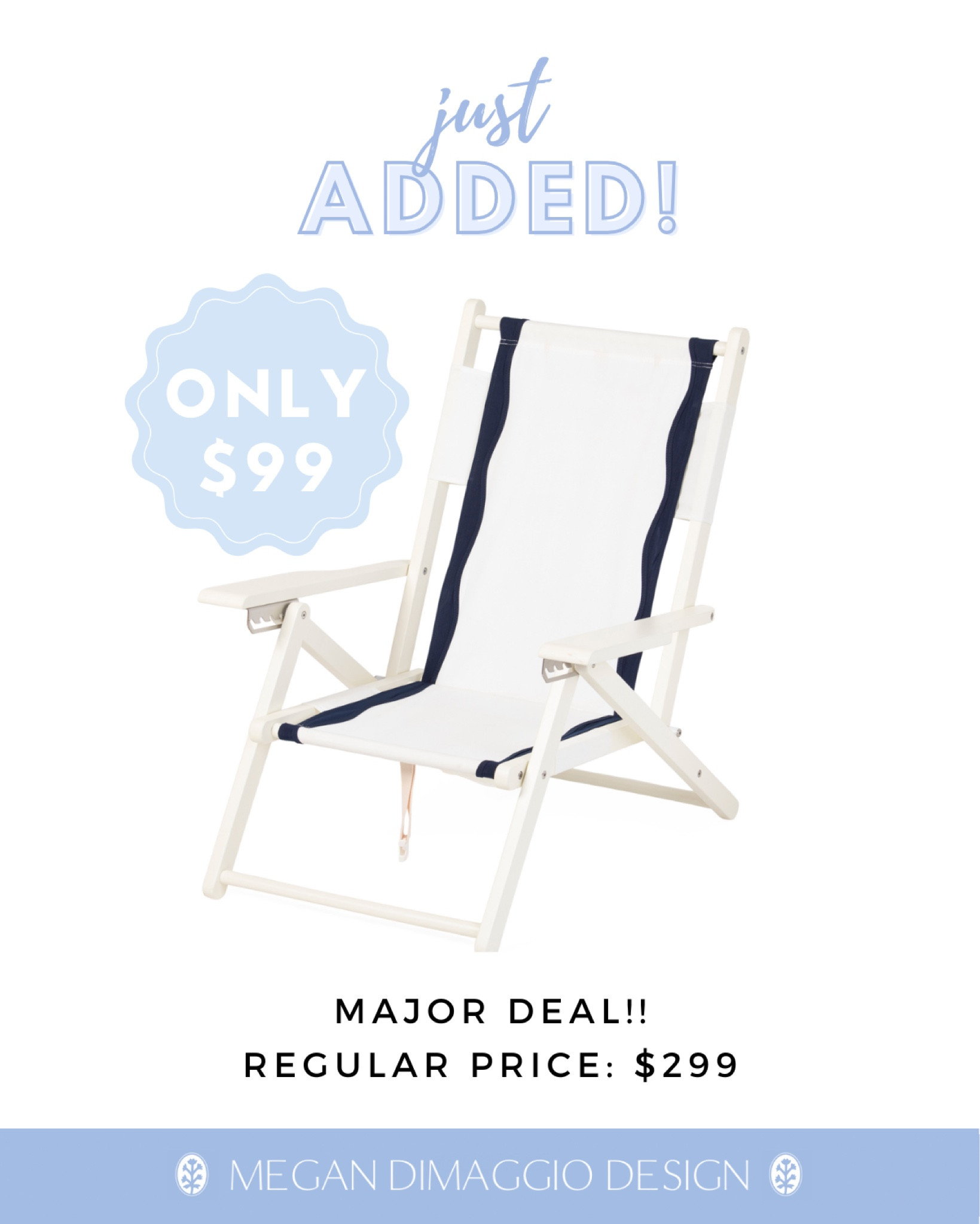 WOW!! I can’t believe this just added!! Snag this Serena & Lily beach chair look for $200 LESS!! Grab it for only $99 + free shipping!! ⛱️☀️🌊

#LTKSaleAlert #LTKFindsUnder100 #LTKHome