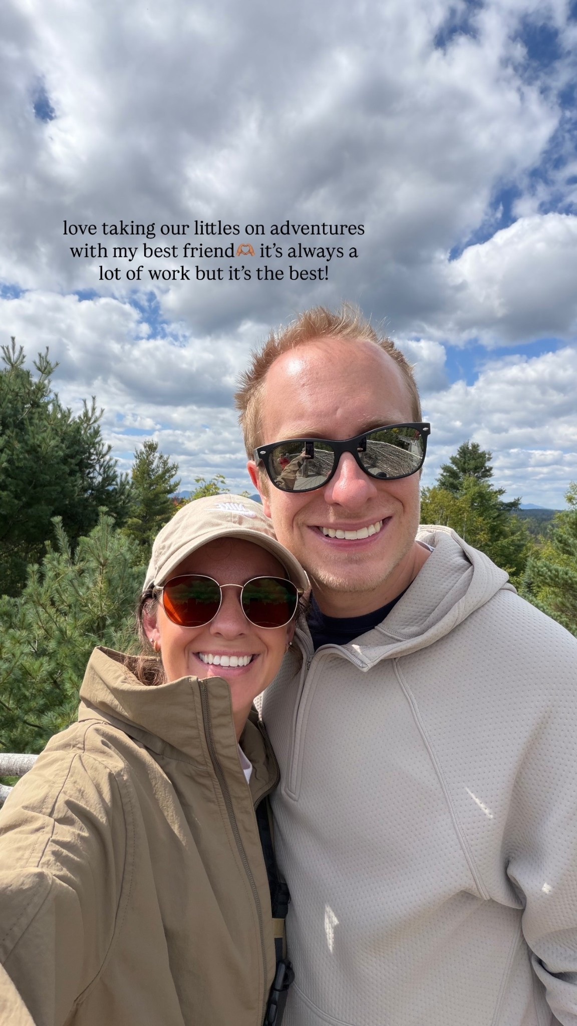love taking our littles on adventures with my best friend🫶🏽 it’s always a lot of work but it’s the best!

xs in my tee (also linked a more affordable one I own and love that’s also 100% cotton!) small in my jacket (it’s the Praline color which leans green or brown/tan depending on the lighting. It sells out often but also restocks often. Sign up for restock alerts!) my Gap jeans are size 24 short/petite and my Birkenstock clogs are size 36.

My husband is wearing size medium in everything

#LTKPetite #LTKootd #LTKgrwm