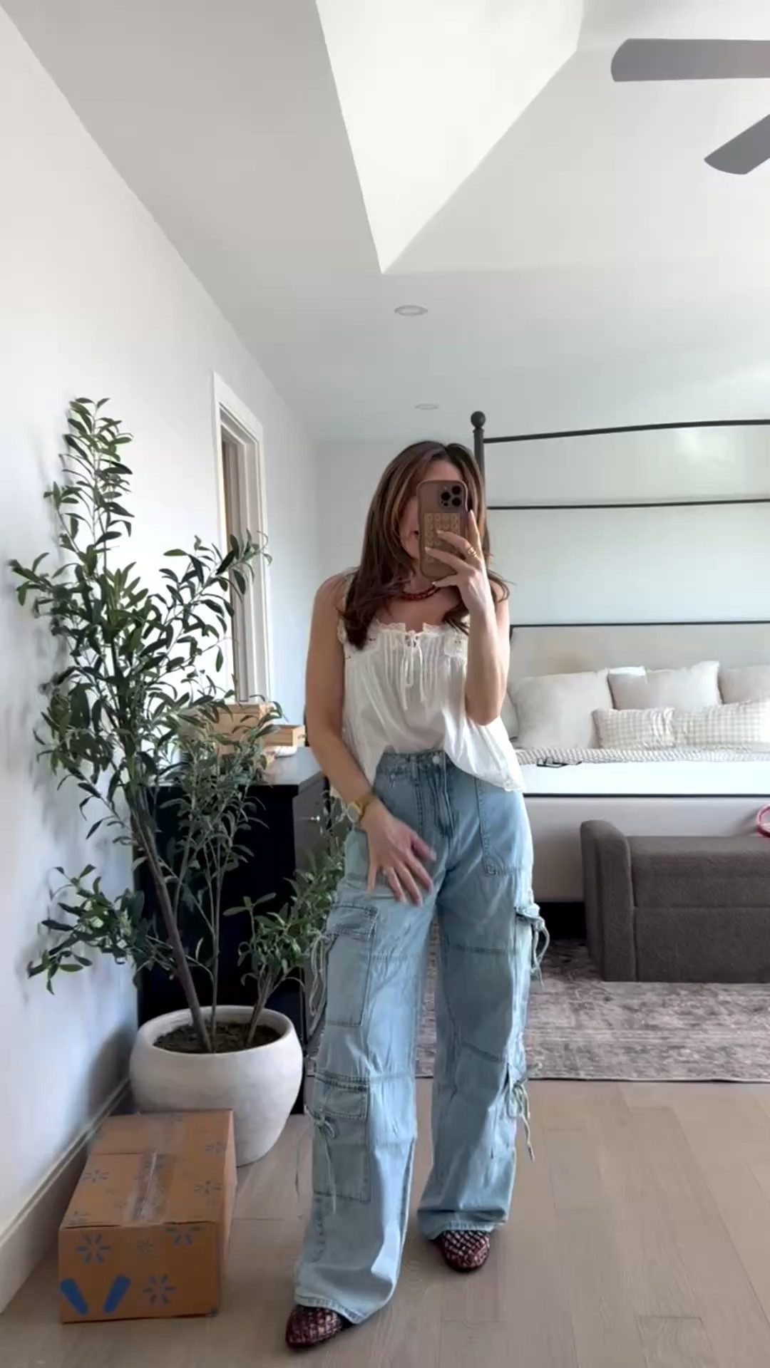 Walmart fashion. I love these cargo pants I got size 2. 

#LTKootd #LTKSeasonal #LTKPetite