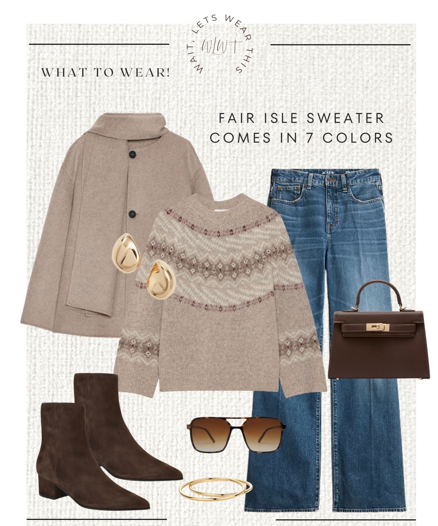 Fair Isle sweater - comes in multiple colors🎁⭐️perfect for the season 

#LTKOver40 #LTKHoliday