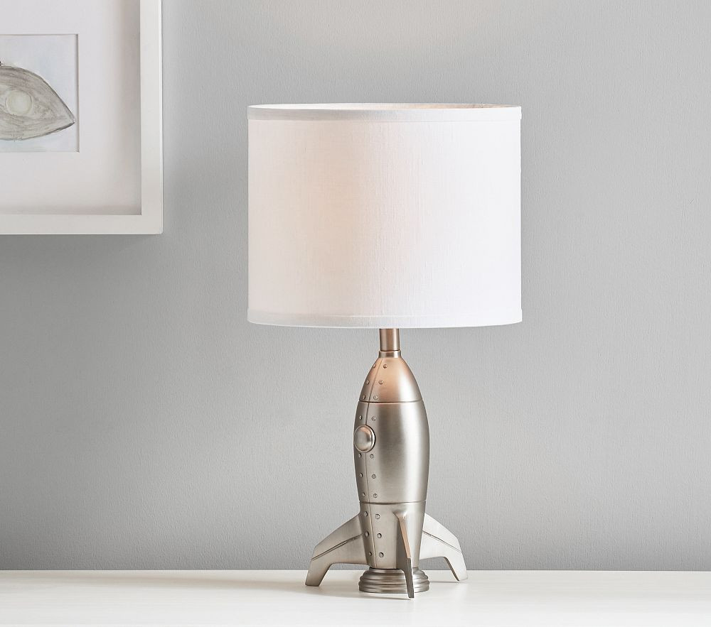 Rocketship Table Lamp (10") | Pottery Barn Kids