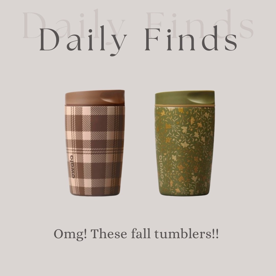 Love these tumblers for fall! 🍂



Fall mugs, fall tumbler, autumn vibes 



#target #owala #falltumbler

#LTKHome #LTKSeasonal