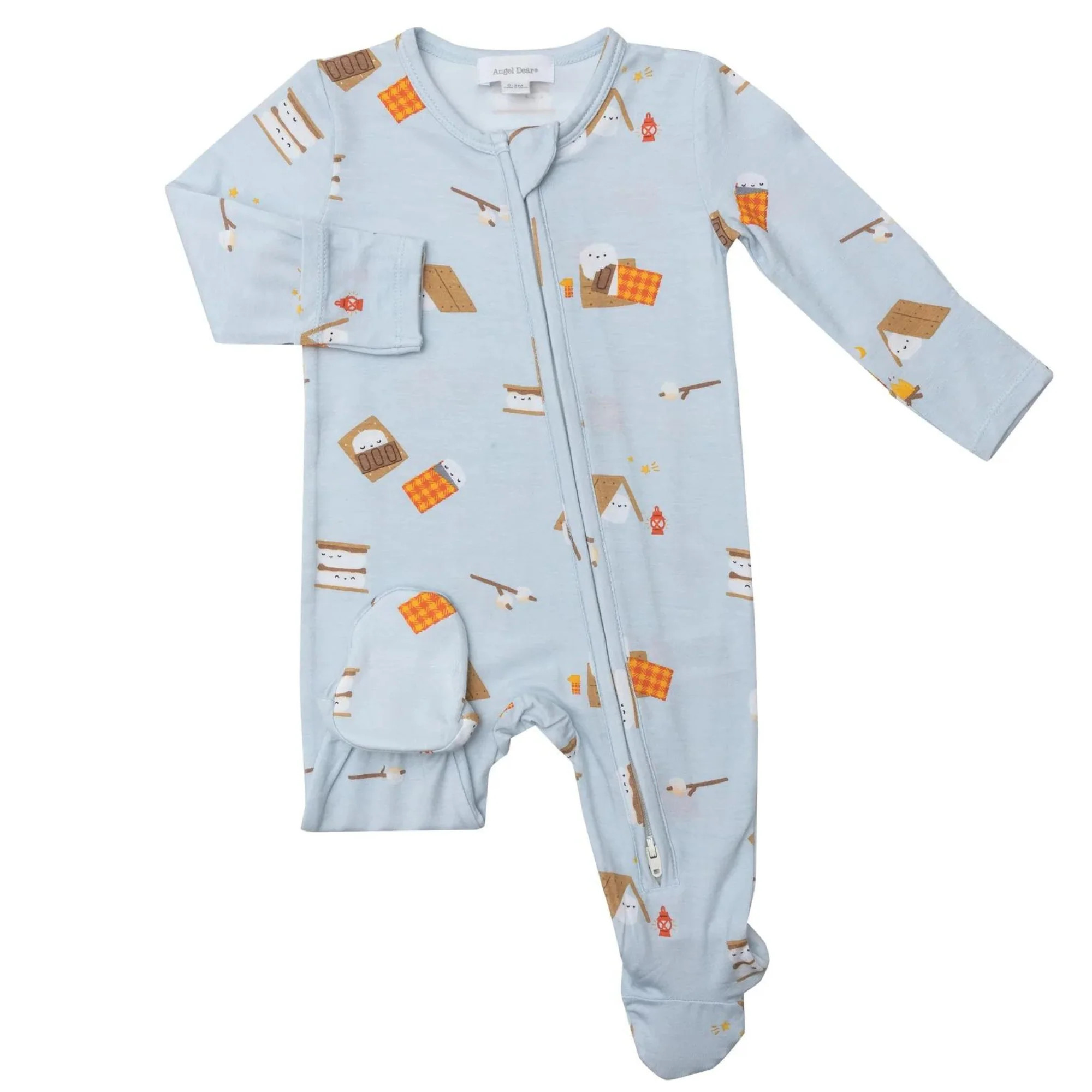 Zip Footie, Smores | SpearmintLOVE