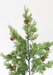 Real Touch Faux Juniper Holiday Greens  - 28" Tall | Afloral (US)