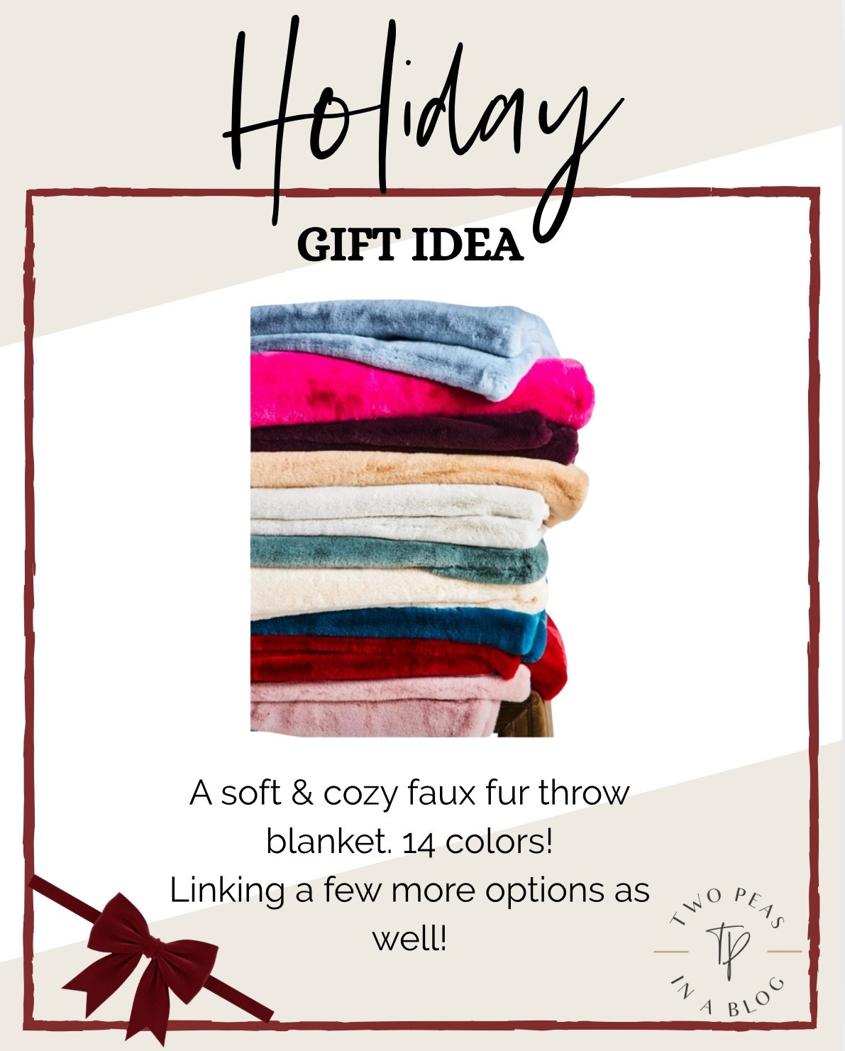 The gift everyone would love to get!! A cozy blanket!! 

#LTKHoliday #LTKGiftGuide #LTKSeasonal