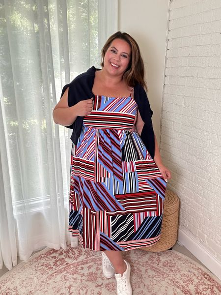 The perfect plus size Americana dress for 4th of July and all the fun bbq’s and celebrations! 

#LTKStyleTip #LTKPlusSize