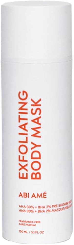 Chemical Body Exfoliant – 30% AHA + 2% BHA Pre-Shower Body Mask for Smooth, Radiant Skin, Dead ... | Amazon (US)