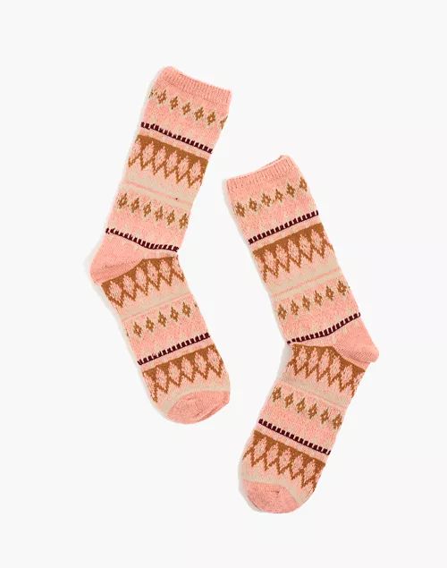 Fair Isle Trouser Socks | Madewell