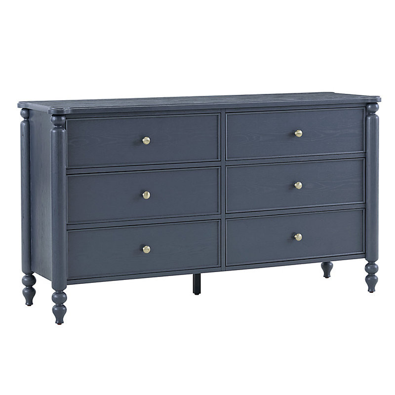 Dover 6-Drawer Dresser - Navy - Ballard Designs | Ballard Designs, Inc.