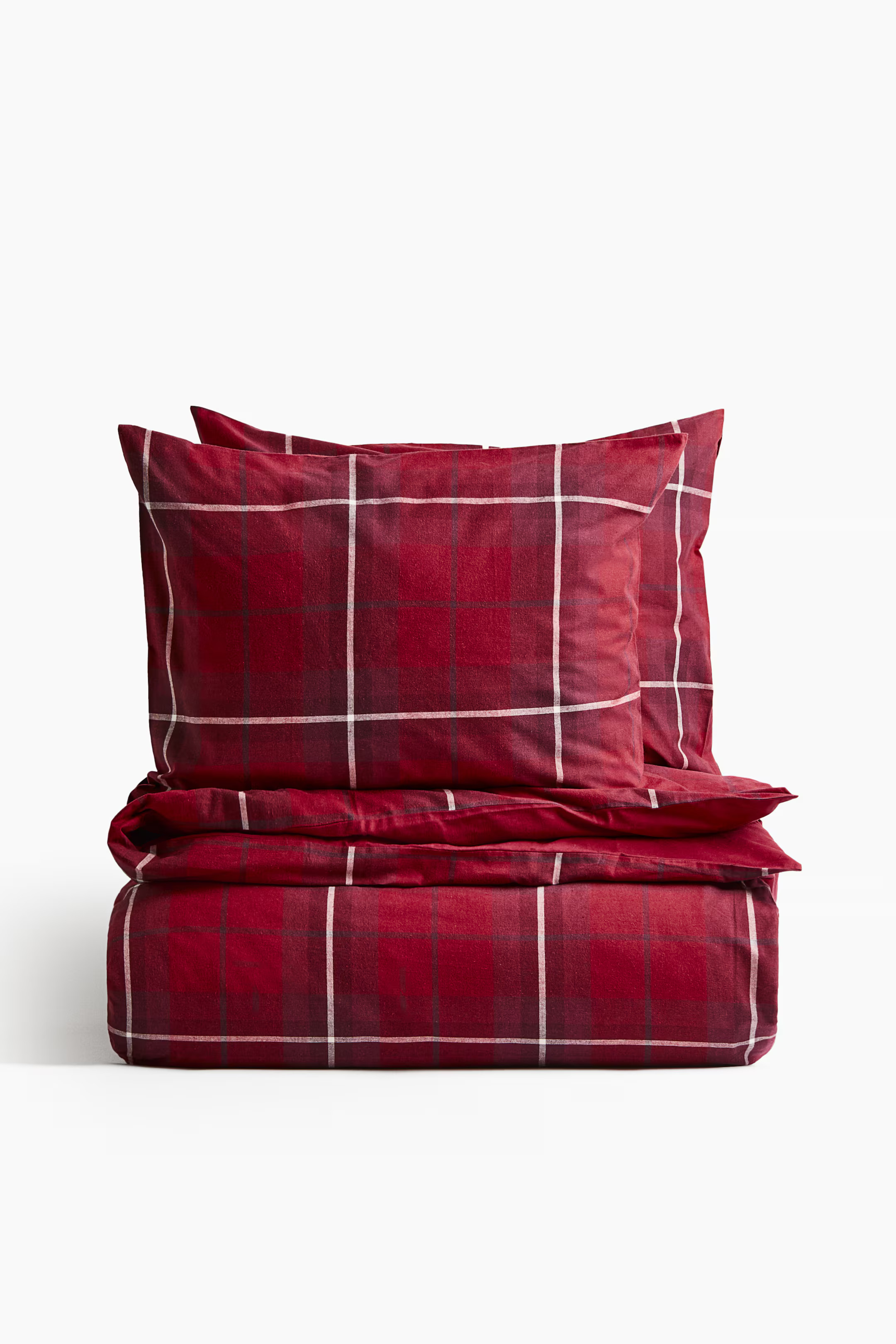 Flannel King/Queen Duvet Cover Set | H&M (US + CA)